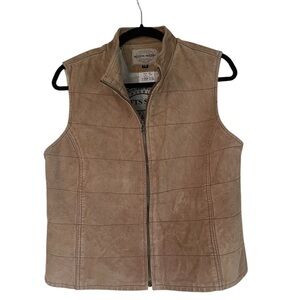 Scotts Suede Tan Suede Vest